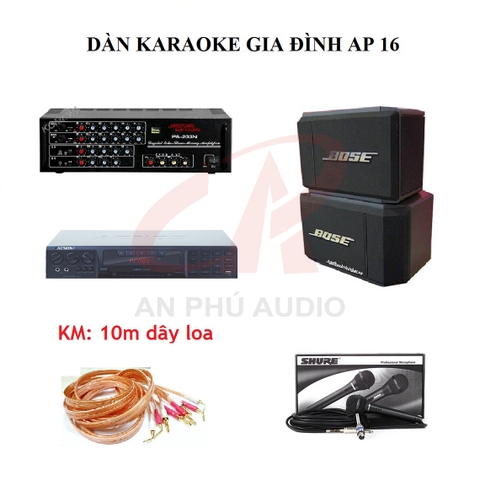 DÀN KARAOKE GIA ĐÌNH AP 16