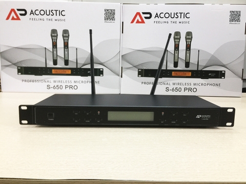 MICRO KHÔNG DÂY AP ACOUSTIC S-650 PRO