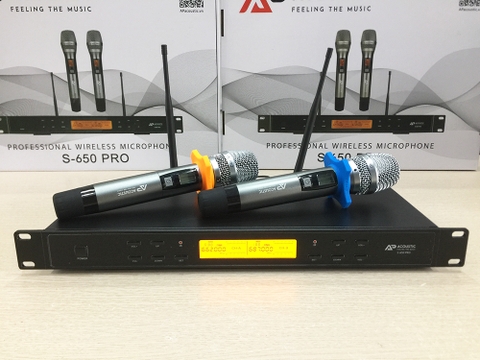 MICRO KHÔNG DÂY AP ACOUSTIC S-650 PRO