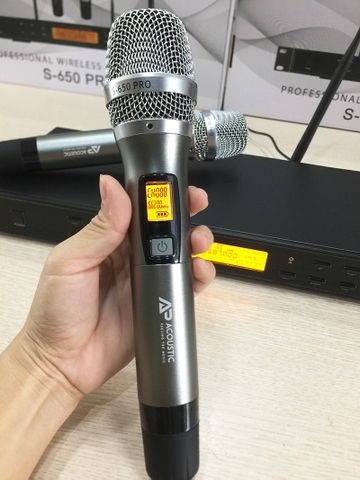 MICRO KHÔNG DÂY AP ACOUSTIC S-650 PRO