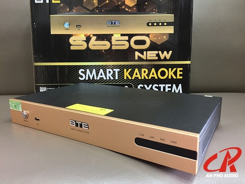 ĐẦU KARAOKE BTE S650 NEW 4TB