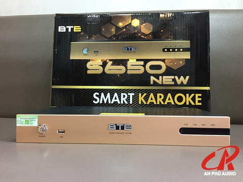 ĐẦU KARAOKE BTE S650 NEW 4TB