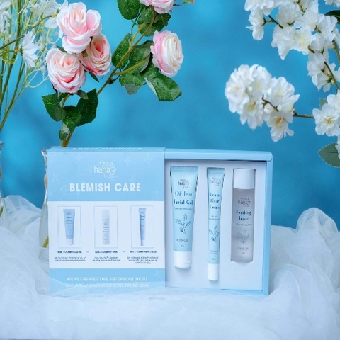 Kem dưỡng ẩm cho da mụn - Set mụn Riori Blemish care