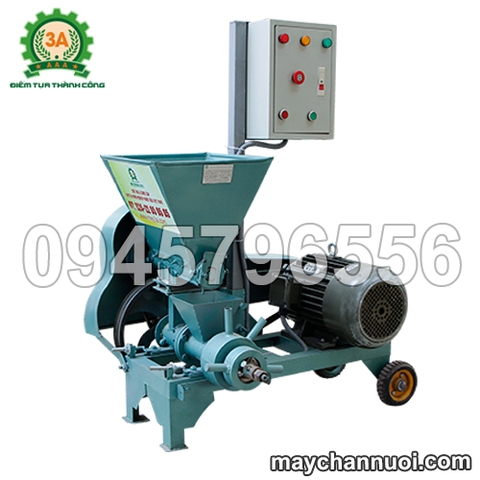 Máy ép cám viên thủy sản 3A7,5Kw (cấp liệu bán tự động)