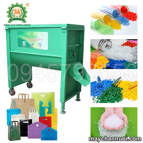 Máy trộn thức ăn gia súc trục ngang 3A3Kw