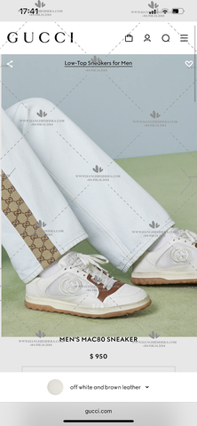 GUCCI MAC80 SNEAKERS 741656 - OEM