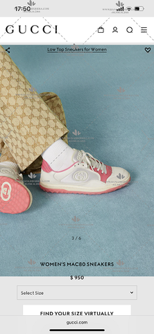 GUCCI MAC80 SNEAKERS 749909 - OEM