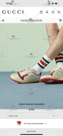 GUCCI MAC80 SNEAKERS 749896 - OEM