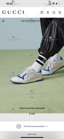 GUCCI MAC80 SNEAKERS 749896 - OEM