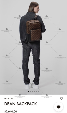 LV DEAN BACKPACK M45335 - LIKE AUTH 99%