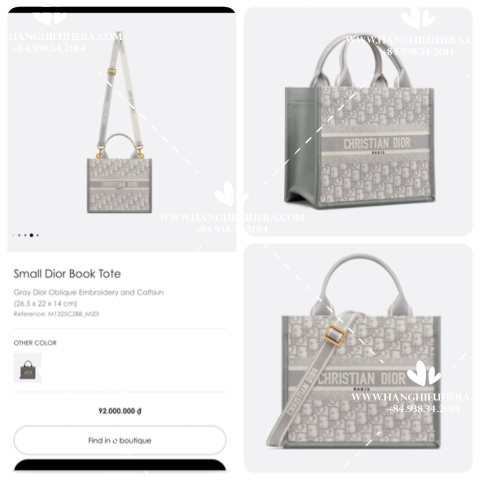 SMALL DIOR BOOKTOTE M20I - LIKE AUTH 99%