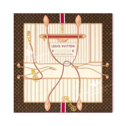 LV My Neverfull Square 90 M94990 - LV SCARF OEM
