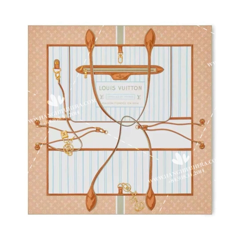 LV My Neverfull Square 90 M96535 - LV SCARF OEM