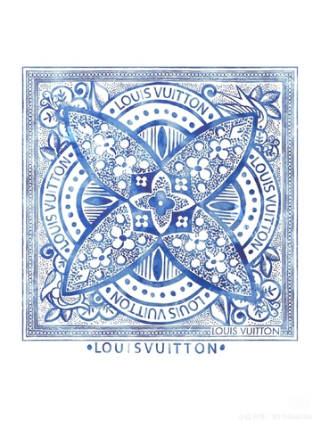 LV Square 90  - LV SCARF OEM