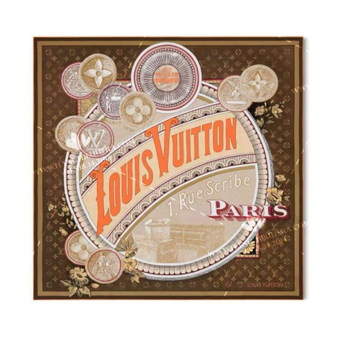 LV Malles Merveilleuses Square 90 M92998 - LV SCARF OEM