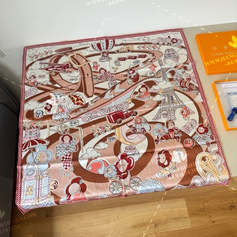 LV Speedy Vivienne Square 90 M79157 - LV SCARF OEM