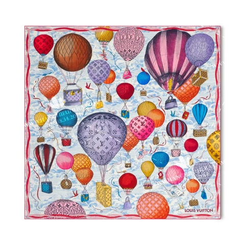 LV Up And Away Square 90 M77662 - LV SCARF OEM