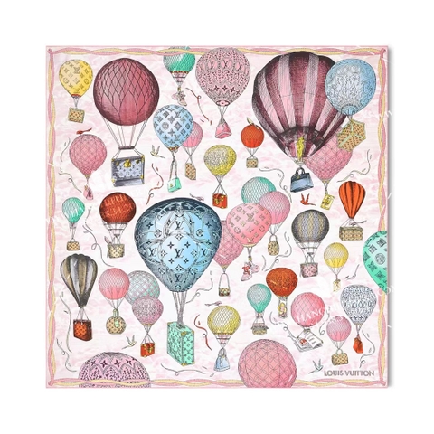 LV Up And Away Square 90 M77661 - LV SCARF OEM