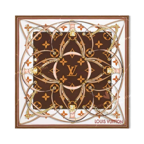 LV Ultimate Monogram 90 M77639 -LV SCARF OEM