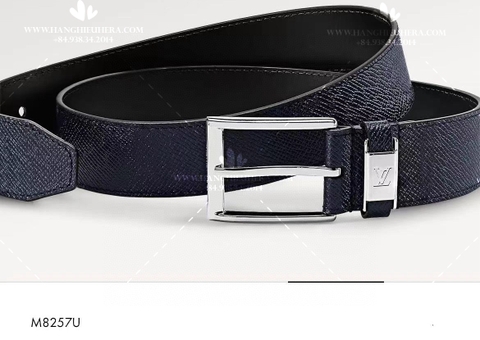 LV CITY PIN 35MM BELT M8257T - LIKE AUTH 99%