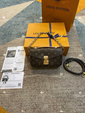 LV Pochette Métis East West Monogram Canvas M46279 - ENTRUPY certificate & bill HARRODS