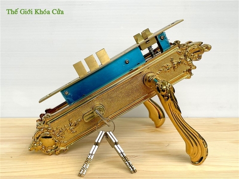 Khóa Đồng Nhập Khẩu Gold SSA - BM-6363-PVD