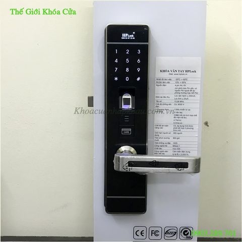 Khóa Vân Tay Cao Cấp HPLock Model T - 6800 - SS