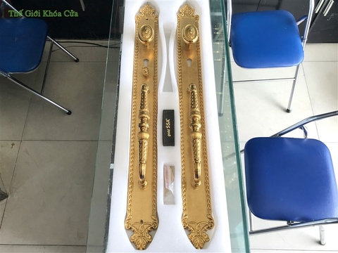 Khóa Đại Sảnh Nhập Khẩu Gold SSA LA-6868-PVD