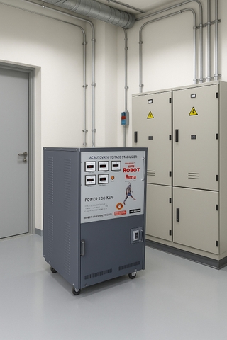 🚀 CHỐT ĐƠN ẦM ẦM – 12 MÁY ỔN ÁP ROBOT 3 PHA ĐÃ VỀ TAY KHÁCH!