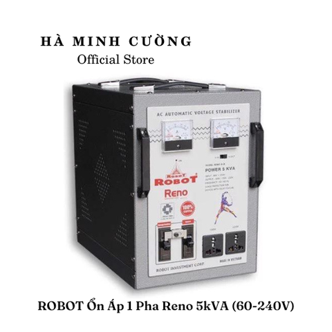 Ổn Áp Robot Reno 5KVA (60-240v) - Reno 818