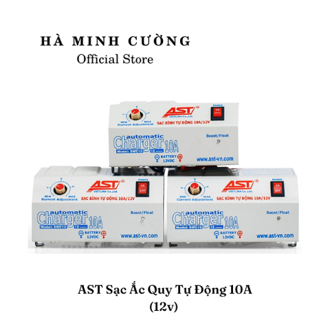 Máy Sạc Tự Động AST 10A (12V)