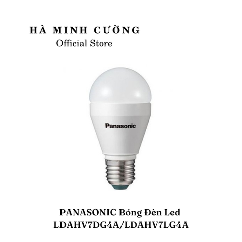 Bóng Đèn LED-Đuôi E27 PANASONIC LDAHV7DG4A/LDAHV7LG4A (ánh sáng trắng/vàng)