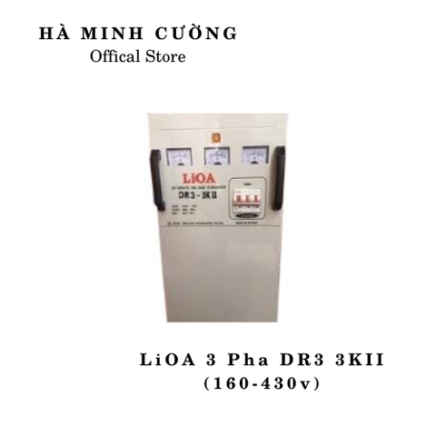 Ổn Áp LiOA 3 Pha DR3 3KII (160-430v)