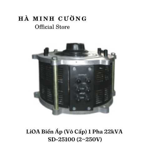 Biến Áp Vô Cấp LiOA SD 25100