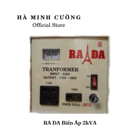 Biến áp Ra Đa 2kVA