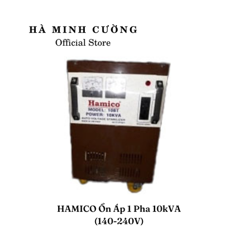 Ổn áp Hamico 10kva 140v-240v