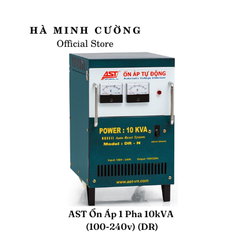 Ổn Áp AST 1 Pha 10KVA 100-240V