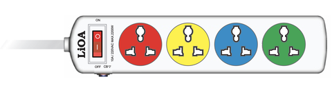 Ổ CẮM KÉO DÀI ĐA NĂNG - THẾ HỆ MỚI 4DNW3.2.10