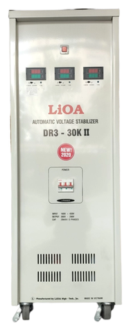 Ổn Áp LiOA 3 Pha DR3 30KII (160-430v)