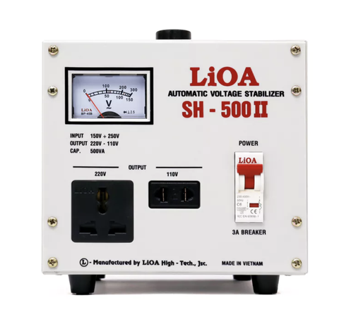 Ổn Áp LiOA 1 Pha 500VA SH-500II (150-250v)