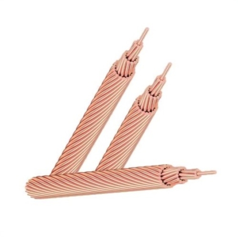 Dây đồng trần xoắn LiOA: C-0,6/1kV, Chủng loại C (1 mét)