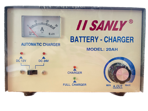 SẠC TỰ ĐỘNG SANLY 20A (12VDC - 24VDC)