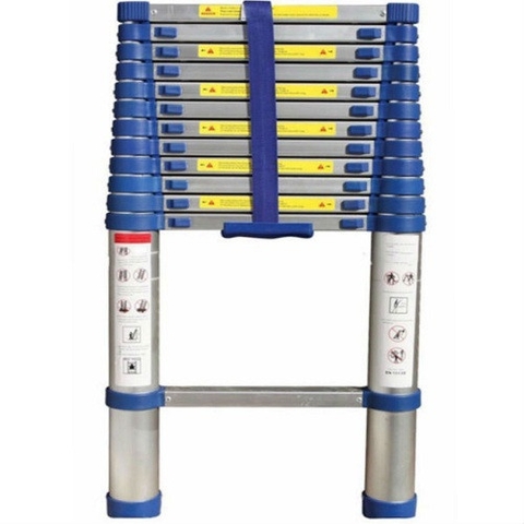 Thang Nhôm Rút Đơn Đai Xanh Sumika SKB380