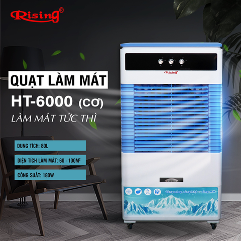 Quạt làm mát Rising HT-6000 Cơ