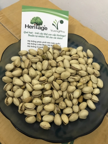 Hạt dẻ cười da nâu không tẩy trắng Heritage (500gr)