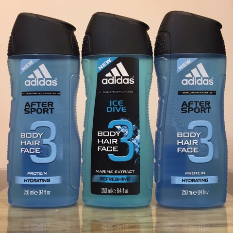 Sữa Tắm Gội Nam Adidas Extra Fresh 3 Trong 1, 250ml