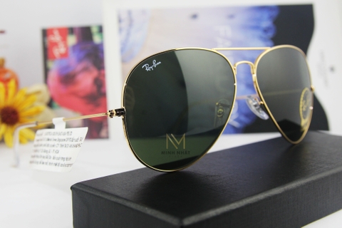 KÍNH MÁT RAYBAN AVIATOR LARGE METAL RB3025-001