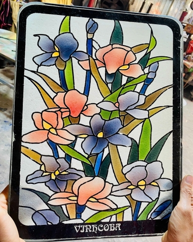 SẢN PHẨM ĐĨA KÍNH DECOR