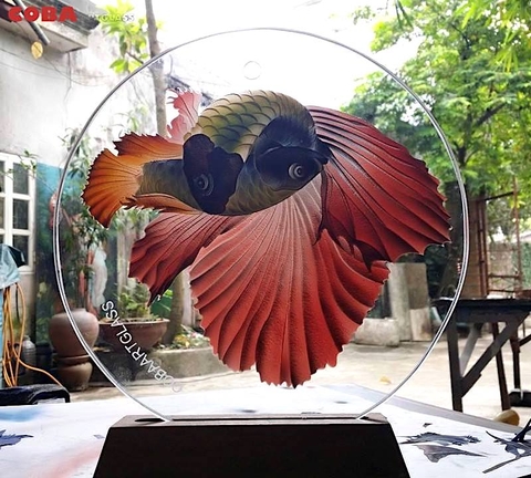 Các tác phẩm tranh kính