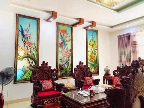 Tranh kính decor điêu khắc Coba Artglass